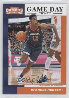 2019-20 Panini Contenders Draft Picks - Game Day Tickets #7 - De'Andre Hunter