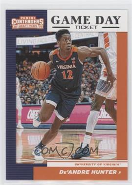 2019-20 Panini Contenders Draft Picks - Game Day Tickets #7 - De'Andre Hunter