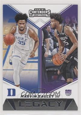 2019-20 Panini Contenders Draft Picks - Legacy #30 - Marvin Bagley III