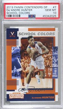 2019-20 Panini Contenders Draft Picks - School Colors #7 - De'Andre Hunter [PSA 10 GEM MT]