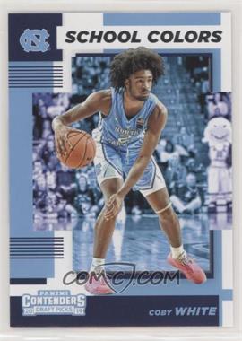 2019-20 Panini Contenders Draft Picks - School Colors #8 - Coby White