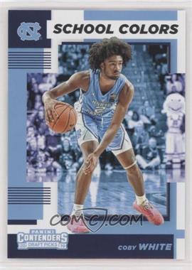 2019-20 Panini Contenders Draft Picks - School Colors #8 - Coby White