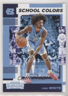 2019-20 Panini Contenders Draft Picks - School Colors #8 - Coby White