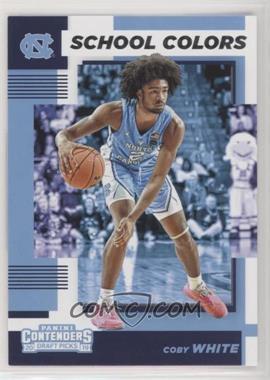 2019-20 Panini Contenders Draft Picks - School Colors #8 - Coby White