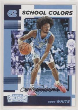 2019-20 Panini Contenders Draft Picks - School Colors #8 - Coby White