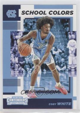 2019-20 Panini Contenders Draft Picks - School Colors #8 - Coby White