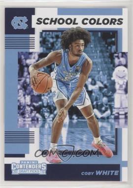 2019-20 Panini Contenders Draft Picks - School Colors #8 - Coby White