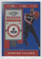 Season Ticket - Damian Lillard #/99