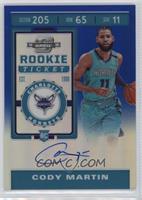 Rookie Ticket - Cody Martin #/49