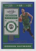 Season Ticket - Gordon Hayward #/99