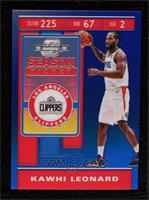 Season Ticket - Kawhi Leonard #/99