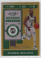 Season Ticket - Kemba Walker #/10