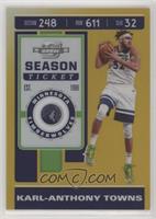 Season Ticket - Karl-Anthony Towns #/10