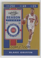 Season Ticket - Blake Griffin #/10