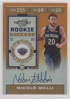 Rookie Ticket Variation - Nicolo Melli [EX to NM] #/25