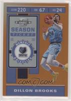 Season Ticket - Dillon Brooks #/49