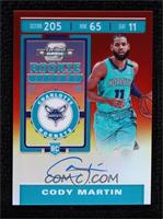 Rookie Ticket - Cody Martin #/99