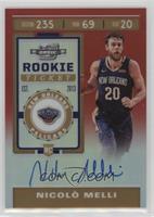 Rookie Ticket Variation - Nicolo Melli #/149