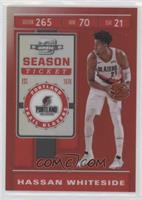 Season Ticket - Hassan Whiteside [EX to NM]