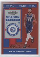 Season Ticket - Ben Simmons