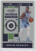 Season Ticket - Malik Beasley [EX to NM]