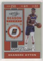 Season Ticket - Deandre Ayton