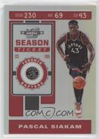 Season Ticket - Pascal Siakam [Noted]