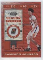 Season Ticket - Cameron Johnson