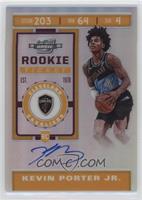 Rookie Ticket Variation - Kevin Porter Jr.