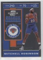 Season Ticket - Mitchell Robinson