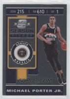 Season Ticket - Michael Porter Jr.