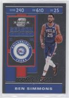 Season Ticket - Ben Simmons