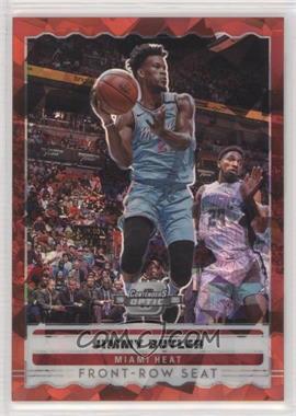 2019-20 Panini Contenders Optic - Front Row Seat - Red Cracked Ice Prizm #18 - Jimmy Butler