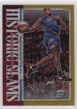 2019-20 Panini Contenders Optic - Historic Slams - Gold Prizm #12 - Andre Iguodala /10