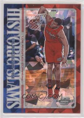 2019-20 Panini Contenders Optic - Historic Slams - Red Cracked Ice Prizm #14 - Blake Griffin