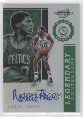 2019-20 Panini Contenders Optic - Legendary Contenders Autographs #LC-RPS - Robert Parish /125