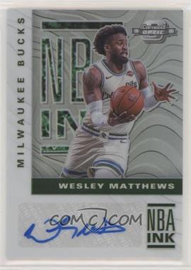 2019-20 Panini Contenders Optic - NBA Ink #NBA-WMT - Wesley Matthews /125