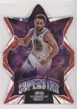 2019-20 Panini Contenders Optic - Superstars Die-Cuts - Red Cracked Ice Prizm #9 - Stephen Curry