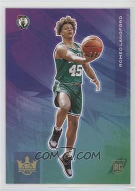 2019-20 Panini Court Kings - [Base] #169 - Rookies IV - Romeo Langford