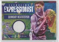 Quinndary Weatherspoon #/179