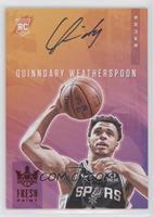 Quinndary Weatherspoon #/99