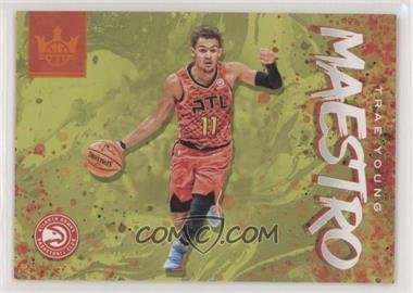 2019-20 Panini Court Kings - Maestros - Citrine #12 - Trae Young /49