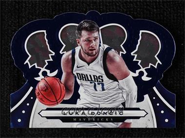 2019-20 Panini Crown Royale - [Base] - Crystal Blue #95 - Luka Doncic /99