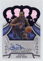 Latrell Sprewell #/15