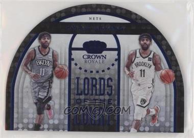 2019-20 Panini Crown Royale - Lords of the Court - Blue #8 - Kyrie Irving /75