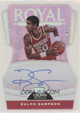 2019-20 Panini Crown Royale - Royal Signatures #RY-RSP - Ralph Sampson /49