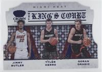 Goran Dragic, Jimmy Butler, Tyler Herro #/75