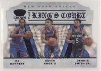 Dennis Smith Jr., Kevin Knox II, RJ Barrett #/25