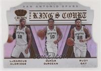 DeMar DeRozan, LaMarcus Aldridge, Rudy Gay #/99