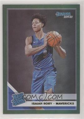 2019-20 Panini Donruss - [Base] - Green Flood #235 - Rated Rookie - Isaiah Roby